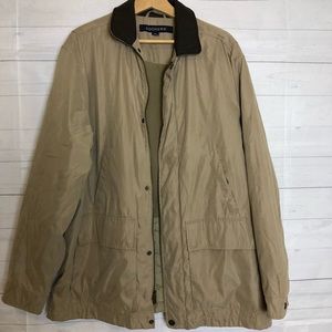 Dockers JacketBeige Zipper Long Sleeve Mens Shelf